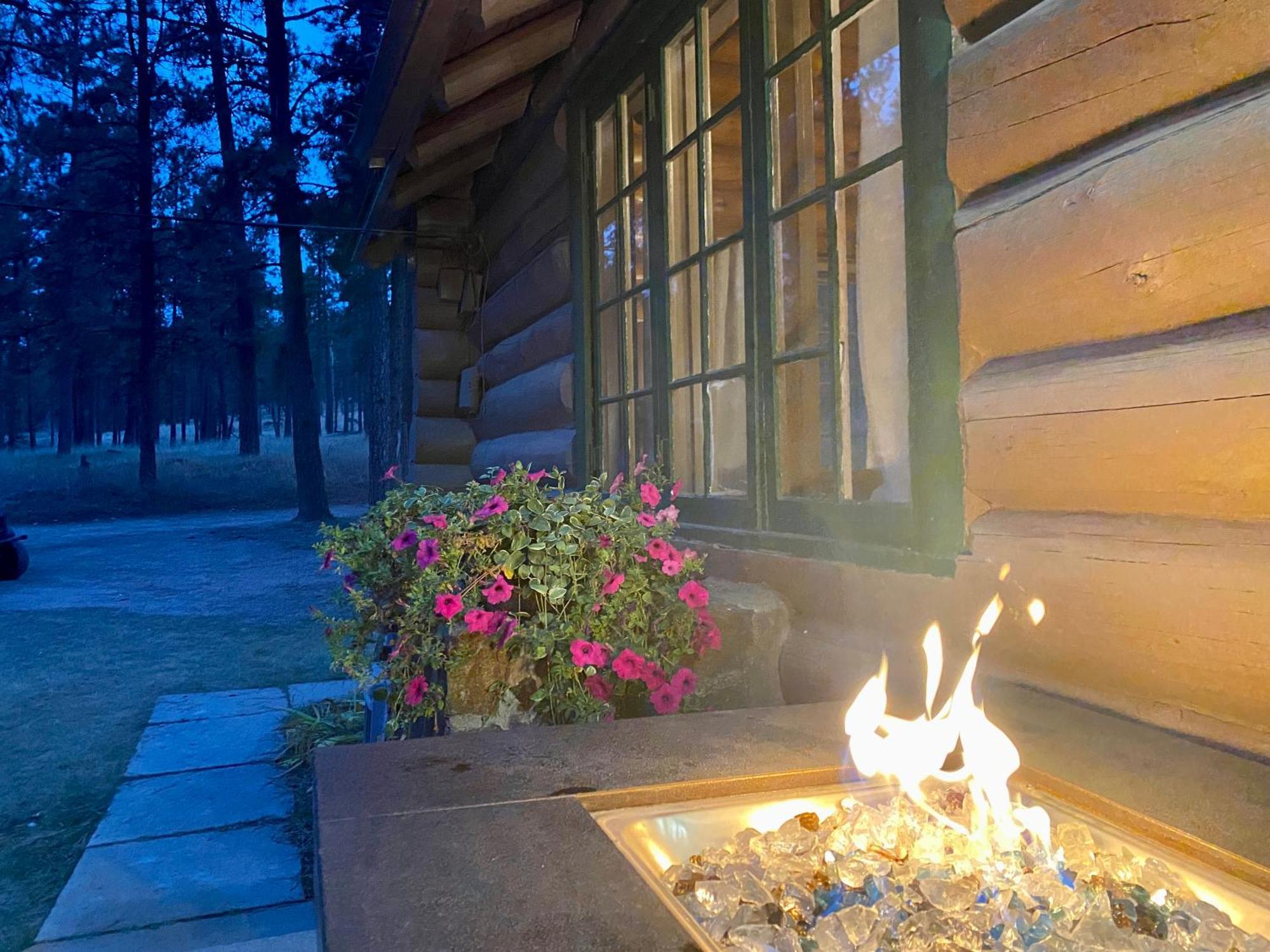 Historic Log Cabin #14 At Horse Creek Resort مدينة رابيد المظهر الخارجي الصورة