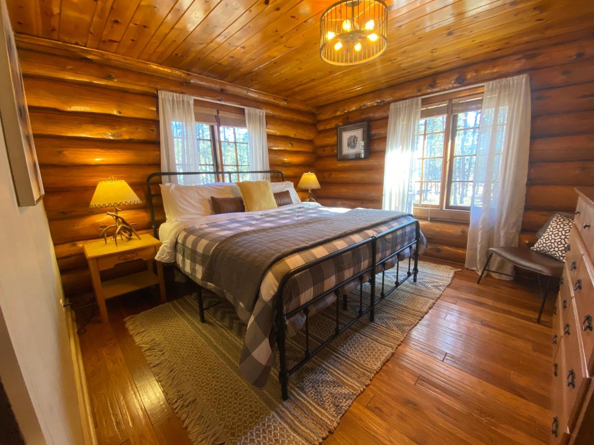 Historic Log Cabin #14 At Horse Creek Resort مدينة رابيد المظهر الخارجي الصورة